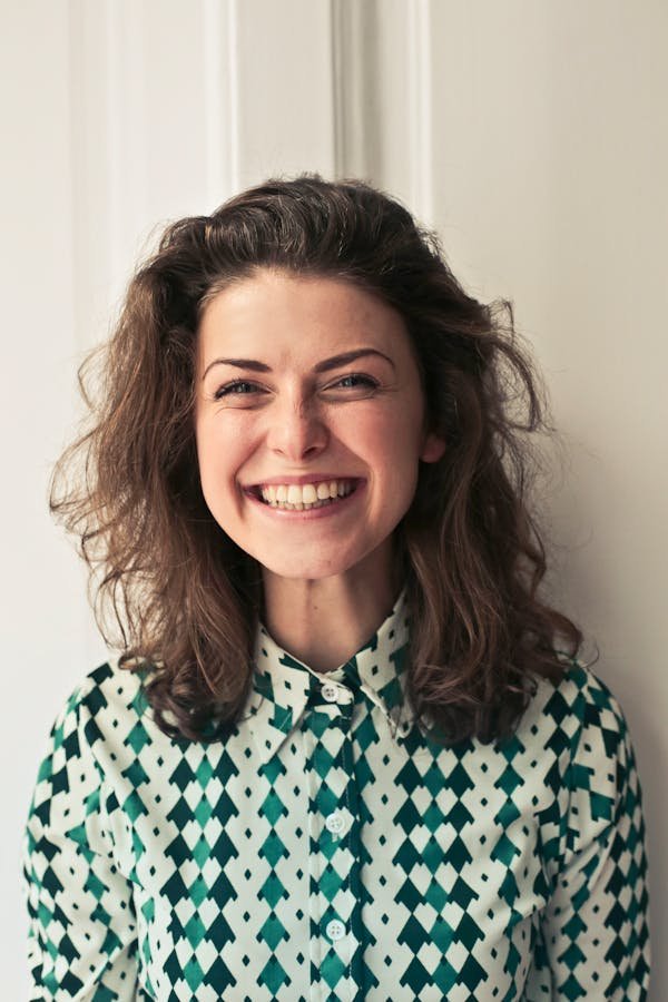 Dining guest portrait in restaurant setting